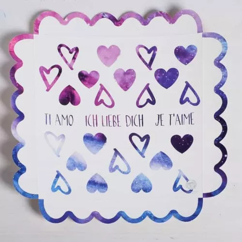 Коробка для кондитерских изделий "I lov you", 21*21*3см фото 3 Коробка для кондитерских изделий "I lov you", 21*21*3см фото 3