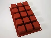 Силиконовая форма "Квадраты 4*4см"