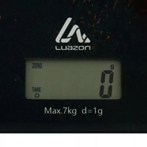 Весы электронные кухонные, 7кг, стекло Luazon LVK-702 Черешня фото 2