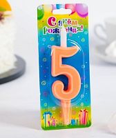 Свеча для торта "Классика" №5