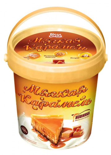 Молокосодержащий продукт вареный с сахаром "Мягкая карамель", 950г