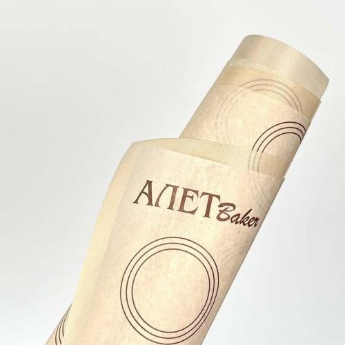 Коврик тефлоновый для макаронс АЛЕТ с трафаретом 30*40см фото 3